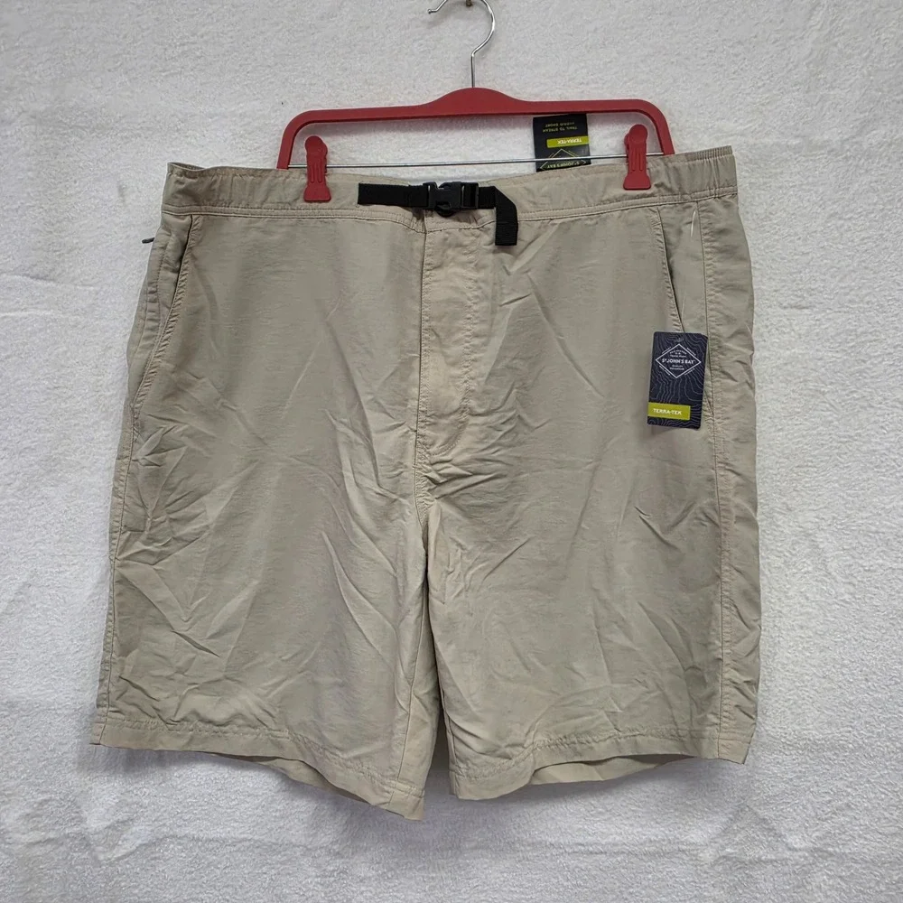 *NWT* St Johns Bay Terra-Tek Hybrid Shorts Mens 42 Quick Dry - Picture 1 of 8